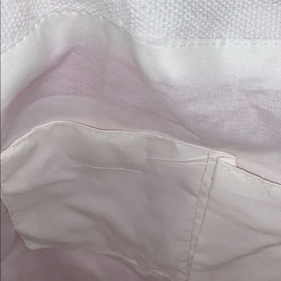 Woven beach tote bag - Picture 4 of 5